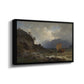 From the Western Coast of Norway, 1862 - Floater Framed Canvas Print