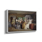 The Maternity Room (Scene from "Barselstuen"), 1845 - Floater Framed Canvas Print