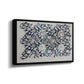 Watercolour for Printed Fabric Design: Wey, c. 1882-1883 - Floater Framed Canvas Print
