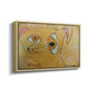 Cubist Dog with Stars (Student Art) - Floater Framed Canvas Print