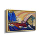 Painting with Troika, 1911 - Floater Framed Canvas Print
