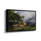 The Harvest Wagon (Der Heuwagen), c. 1850 - Floater Framed Canvas Print