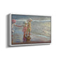The Three Sisters on the Beach, 1908 - Floater Framed Canvas Print