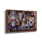 Women of Algiers (Version O), 1955 - Floater Framed Canvas Print