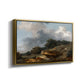 The Watering Place, c. 1765 - Floater Framed Canvas Print