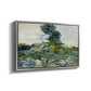 The Rocks, 1888 - Floater Framed Canvas Print