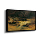 Wildbach (Wild Stream) - Floater Framed Canvas Print