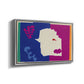 The Wolf (Le loup), from Jazz, 1947 - Floater Framed Canvas Print