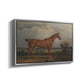 Hunter in a Landscape, 1810 - Floater Framed Canvas Print