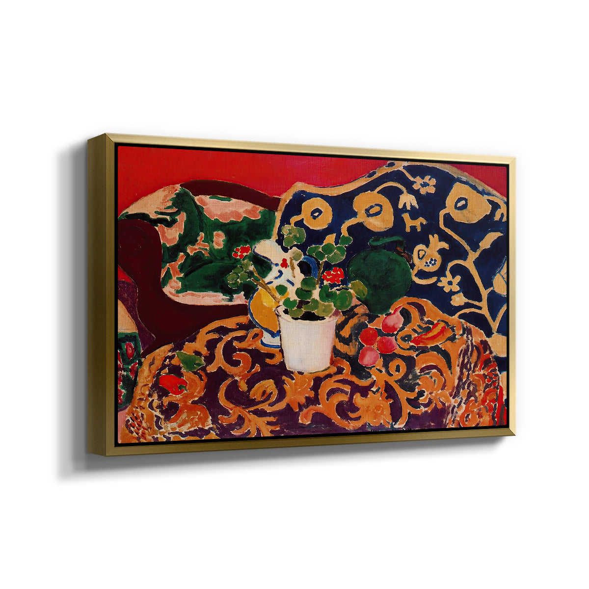 Spanish Still Life, c. 1910 - Floater Framed Canvas Print