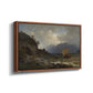 From the Western Coast of Norway, 1862 - Floater Framed Canvas Print