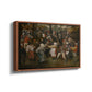 The Wedding Dance, c. 1566 - Floater Framed Canvas Print