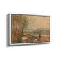 Lulworth Castle, Dorset, c. 1820 - Floater Framed Canvas Print