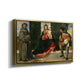 Madonna and Child with Saints Anthony of Padua and Roch, c. 1510 - Floater Framed Canvas Print