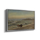 Storm at Rügen, 1882 - Floater Framed Canvas Print
