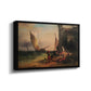 Fisherman's Family from Chioggia, 1838 - Floater Framed Canvas Print