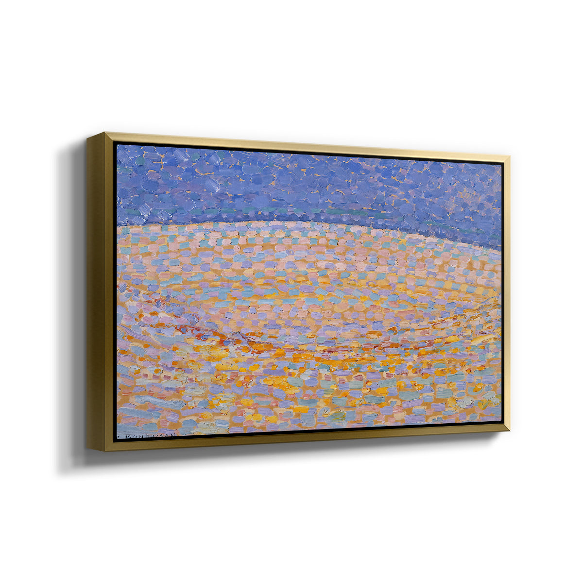 Dune III, 1909 - Floater Framed Canvas Print
