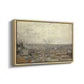 View from Montmartre, 1886 - Floater Framed Canvas Print