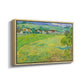 Les Vessenots in Auvers, 1890 - Floater Framed Canvas Print