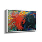 Fighting Forms, 1914 - Floater Framed Canvas Print