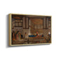 A Lady Receiving Visitors (The Reception), 1873 - Floater Framed Canvas Print