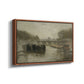 The Bridge (Le pont), 1895 - Floater Framed Canvas Print