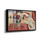 Woman with Anemones (Femme et anémones), c. 1920-1921 - Floater Framed Canvas Print