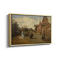 The Country House of Gustave Coûteaux, 1871 - Floater Framed Canvas Print