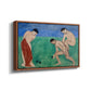 Game of Bowls, 1908 - Floater Framed Canvas Print