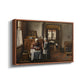 Grandmother's Feast, 1873 - Floater Framed Canvas Print