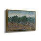 Olive Trees, 1889 - Floater Framed Canvas Print