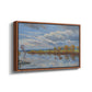 The Banks of the River Seine, 1893 - Floater Framed Canvas Print