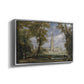 Salisbury Cathedral from the Bishop's Grounds, c. 1825 - Floater Framed Canvas Print