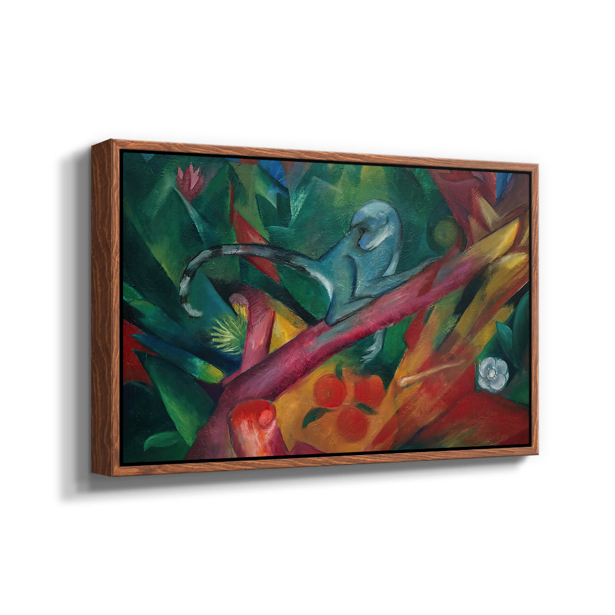 The Monkey, 1912 - Floater Framed Canvas Print