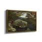 By the Mill Pond (En Mølledam), 1850 - Floater Framed Canvas Print