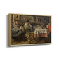 The Meal (De maaltijd), c. 1885 - Floater Framed Canvas Print
