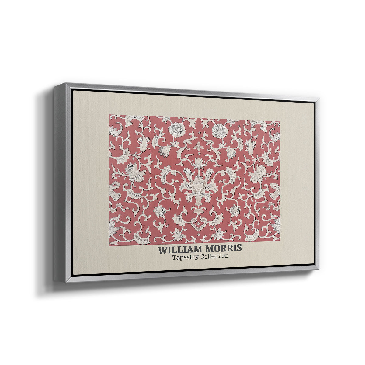 Examples of Chinese Ornament, Pl. XCV (Morris Inspired), 1867 - Floater Framed Canvas Print