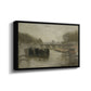 The Bridge (Le pont), 1895 - Floater Framed Canvas Print