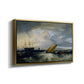 Sheerness as Seen from the Nore, 1808 - Floater Framed Canvas Print