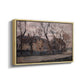 Farm near Duivendrecht in the Evening, c. 1905 - Floater Framed Canvas Print
