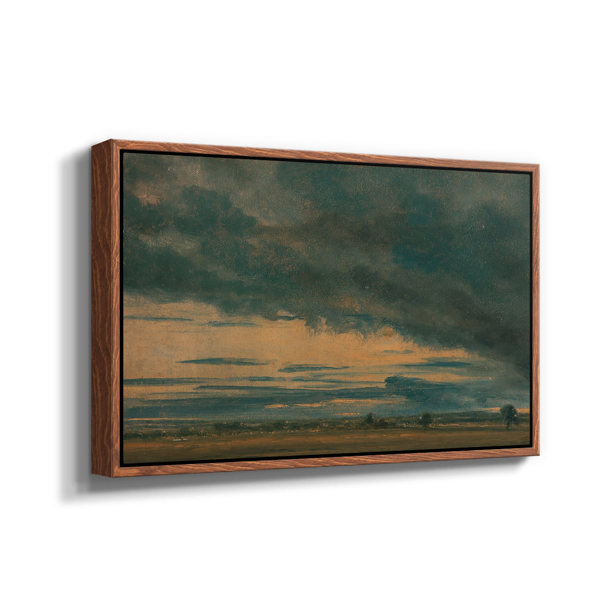 Cloud Study, c. 1821 - Floater Framed Canvas Print