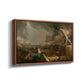 The Course of Empire: Destruction, 1836 - Floater Framed Canvas Print