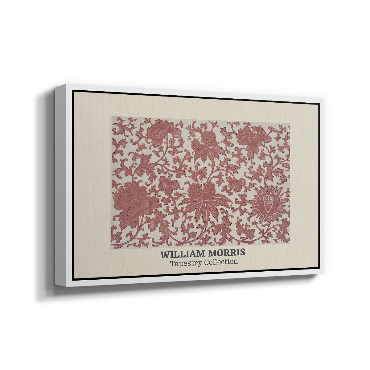 Examples of Chinese Ornament, Pl. XCIII (Morris Inspired), 1867 - Floater Framed Canvas Print
