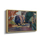 The Luxembourg Gardens, 1901 - Floater Framed Canvas Print
