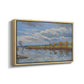 The Banks of the River Seine, 1893 - Floater Framed Canvas Print