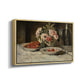 Strawberries and Champagne, c. 1881-1885 - Floater Framed Canvas Print