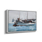 Taking on Wet Provisions, 1903 - Floater Framed Canvas Print