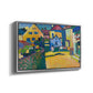 Green Lane in Murnau, 1909 - Floater Framed Canvas Print