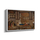 A Lady Receiving Visitors (The Reception), 1873 - Floater Framed Canvas Print