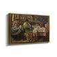 The Meal (De maaltijd), c. 1885 - Floater Framed Canvas Print